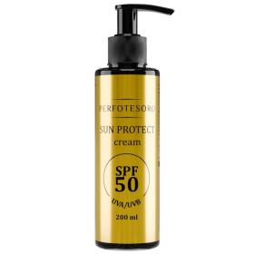 Perfotesoro Солнцезащитный крем для лица и тела Sun Protect Cream SPF50, 200 мл. фото