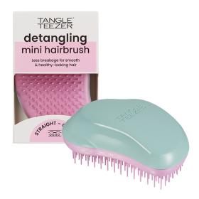 Tangle Teezer Расческа для прямых и волнистых волос Ориджинал мини Marine Teal  Rosebud. фото