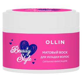 Ollin Professional Матовый воск для укладки волос сильной фиксации, 50 г. фото