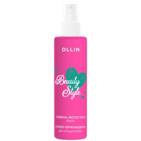Ollin Professional Спрей-термозащита для укладки волос, 150 мл. фото