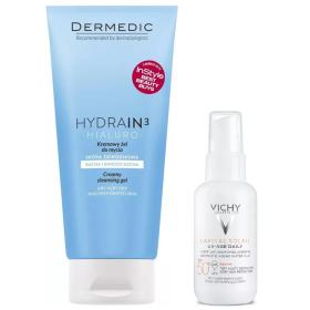 Beauty сеты Набор Невесомая защита солнцезащитный флюид Capital Soleil SPF50 50 мл  гель для умывания 200 мл. фото