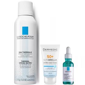 Beauty сеты Набор для жирной кожи Защита от солнца SPF50 и уход. фото