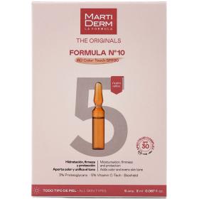 Martiderm Ампулы Формула 10 HD Color Touch SPF30, 5 х 2 мл. фото