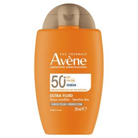 Avene Ультралегкий солнцезащитный флюид-перфектор для лица SPF 50, 50 мл. фото