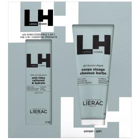 Lierac Подарочный набор крем-флюид 50 мл  гель для душа 200 мл. фото