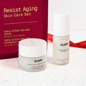 Klapp Набор Resist Aging Skincare Set маска 50 мл  сыворотка 30 мл. фото