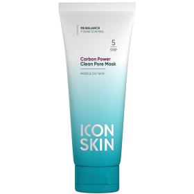 Icon Skin Очищающая маска Carbon Power, 75 мл. фото