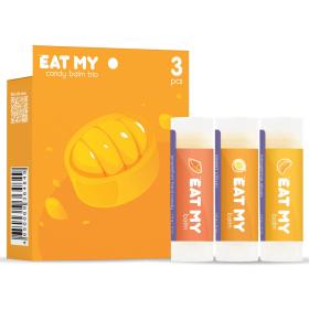 Eat My Набор бальзамов для губ Цитрусовые капли. фото