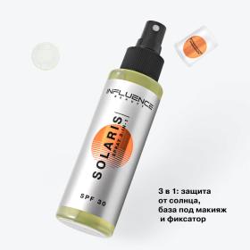 INFLUENCE beauty Солнцезащитный спрей для лица Solaris SPF30 с увлажняющими компонентами. фото