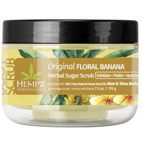 Hempz Скраб сахарный для тела Original Floral Banana, 176 г. фото