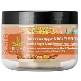 Hempz Cкраб сахарный для тела Sweet Pineapple  Honey Melon, 176 г. фото