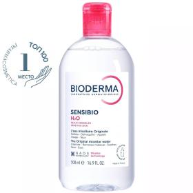 Bioderma Мицеллярная вода для чувствительной кожи H20, 500 мл. фото