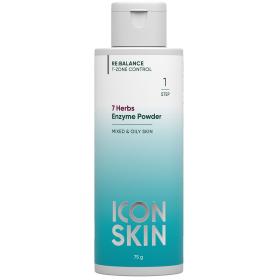 Icon Skin Энзимная пудра для умывания 7 Herbs, 75 г. фото