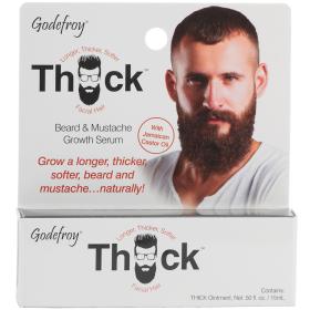 Godefroy Сыворотка для роста бороды и усов Thick Beard  Mustache Growth Serum, 15 мл. фото