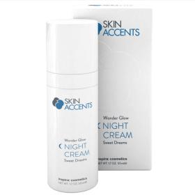 Inspira Cosmetics Восстанавливающий ночной крем  с двойным эффектом Wonder Glow Night Cream Sweet Dream, 50 мл. фото