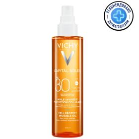 Vichy Солнцезащитное увлажняющее масло Cell Protect SPF 30, 200 мл. фото