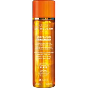 Institut Esthederm Солнцезащитное масло с шиммером Adaptasun Golden Glow, 125 мл. фото