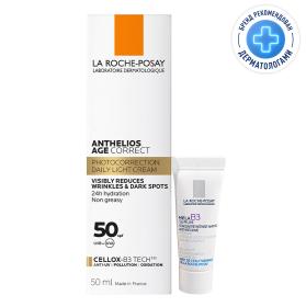 La Roche-Posay Набор для лица антивозрастной крем SPF50 50 мл  уход против пигментации SPF30 3 мл. фото