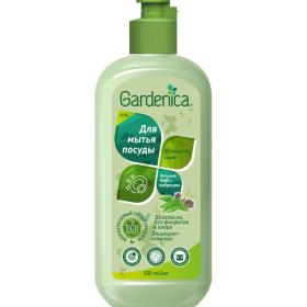 Gardenica Гель для мытья посуды Зеленый чай с чабрецом, 500 мл. фото