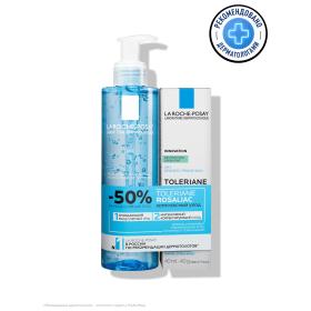 La Roche-Posay Набор для чувствительной кожи, склонной к покраснениям уход 40 мл  гель 195 мл. фото