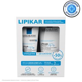 La Roche-Posay Набор для сухой и очень сухой, склонной к атопии кожи очищающий крем-гель 200 мл  бальзам 75 мл. фото