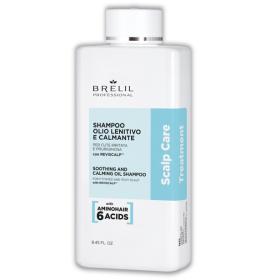 Brelil Professional Масляный шампунь смягчающего и успокаивающего действия Scalp Care, 250 мл. фото