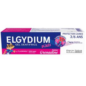 Elgydium Детская зубная паста-гель для защиты от кариеса со вкусом красных ягод 3-6 лет, 50 мл. фото