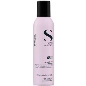 Alfaparf Milano Мусс лёгкой фиксации для укладки волос Amplifying Mousse, 250 мл. фото