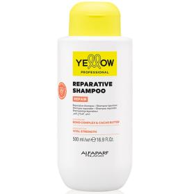 Yellow Professional Реконструирующий шампунь для повреждённых волос Reparative Shampoo, 500 мл. фото