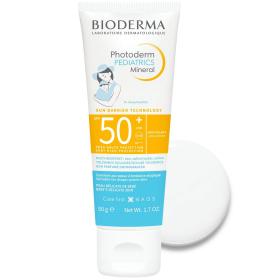 Bioderma Солнцезащитный детский крем для лица и тела  Pediatrics Mineral SPF50, 50 мл. фото