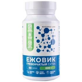 Nooteria Labs Ежовик гребенчатый  Extra, 60 капсул х 600 мг. фото