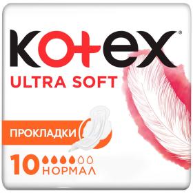 Kotex Прокладки Ultra Soft Normal, 10 шт. фото