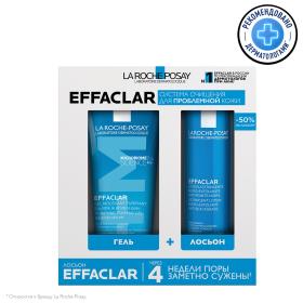 La Roche-Posay Набор для жирной и проблемной кожи гель 200 мл  лосьон 200 мл. фото