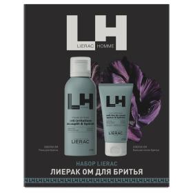 Lierac Набор для бритья пена 150 мл  бальзам после бритья 75 мл. фото