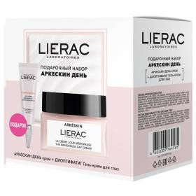 Lierac Набор Аркескин День дневной крем для лица 50 мл  гель-крем для век 15 мл. фото