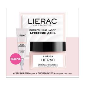 Lierac Набор Аркескин День дневной крем для лица 50 мл  гель-крем для век 15 мл. фото
