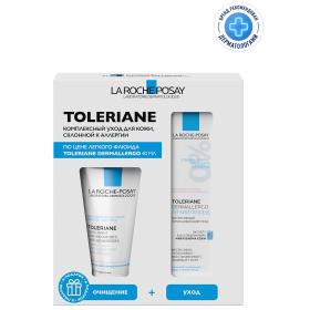 La Roche-Posay Набор для склонной к аллергии кожи флюид 40 мл  гель 50 мл  крем для век 3 мл. фото