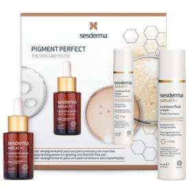 Sesderma Набор Pigment Perfect сыворотка липосомальная депигментирующая 30 мл  флюид для сияния кожи 50 мл. фото