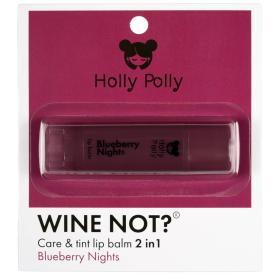 Holly Polly Оттеночный бальзам для губ Wine Not Blueberry Nights сливово-винный, 4,9 г. фото