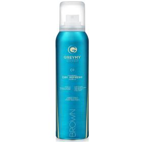 Greymy Сухой шампунь для темных волос Volumizing Dry Refresh Brown, 150 мл. фото