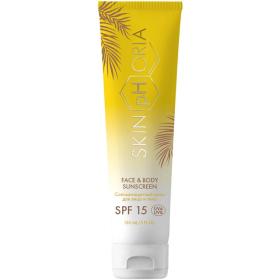 SkinpHoria Солнцезащитный крем для лица и тела SPF15 Face  Body Sunscreen 150 мл. фото