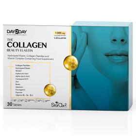 Day2Day Комплекс Collagen Beauty Elastin 1000 мг, 30 таблеток. фото