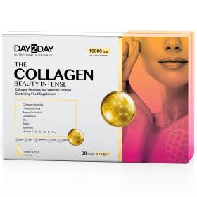 Day2Day Комплекс Collagen Beauty Intense 1000 мг со вкусом ананаса, 30 саше. фото