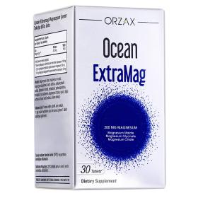 Orzax Ocean Экстра магний Extramag 200 мг, 30 таблеток. фото