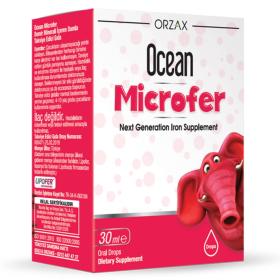 Orzax Ocean Железо в жидкой форме Microfer Drop со вкусом вишни, 30 мл. фото