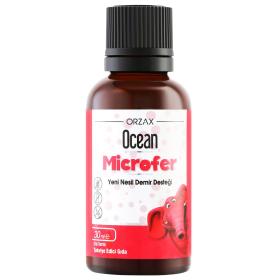 Orzax Ocean Железо в жидкой форме Microfer Drop со вкусом вишни, 30 мл. фото