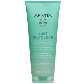 Apivita Очищающий гель с матирующим эффектом для лица, 200 мл. фото
