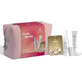 Sesderma Набор Look Lovely крем для век 15 мл  сыворотка для ресниц и бровей 5 мл  патчи под глаза. фото