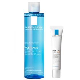 La Roche-Posay Набор корректирующий крем-гель 40 мл  тоник 200 мл. фото
