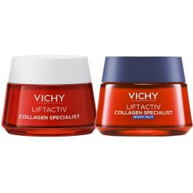 Vichy Набор Collagen Specialist для лица дневной крем 50 мл  ночной крем 50 мл. фото